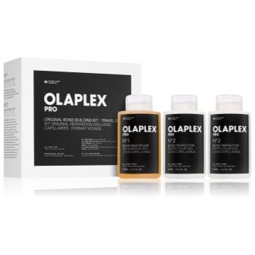 Olaplex Set Bond Building Kit Travel Size tratament pentru parul tratat chimic