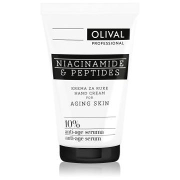 Olival Professional Niacinamide & Peptides crema de maini piele anti-imbatranire