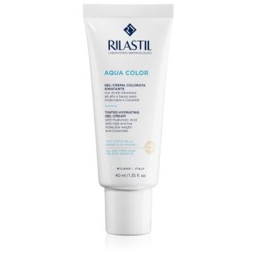 Rilastil Aqua Color gel-cremă cu efect de tonifiere cu efect de hidratare