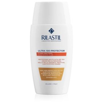 Rilastil Ultra 100-Protector fluid protector tonifiant pentru față SPF 50+