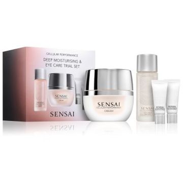 Sensai Cellular Performance Deep Moisturising & Eye Care Trial Set set cadou
