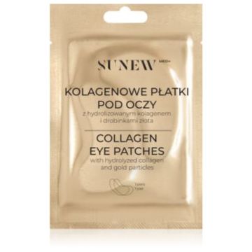 SUNEWMED+ Brightening Collagen Eye Patches plasturi cu gel pentru ochi impotriva imbatraniri cu colagen