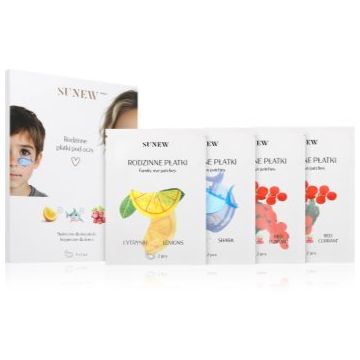 SUNEWMED+ Family Eye Patches pernuțe din hidrogel cu efect regenerator pentru zona ochilor cu ceramide