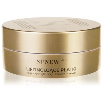 SUNEWMED+ Lifting Eye Patches for Puffiness and Nasolabial Folds tampoane cu gel împotriva ridurilor de sub ochi cu efect lifting