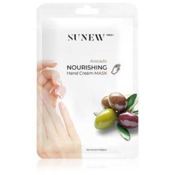 SUNEWMED+ Moisturising Hand Mask with Jojoba Oil and Olive Oil masca hidratanta pentru maini cu ulei de masline
