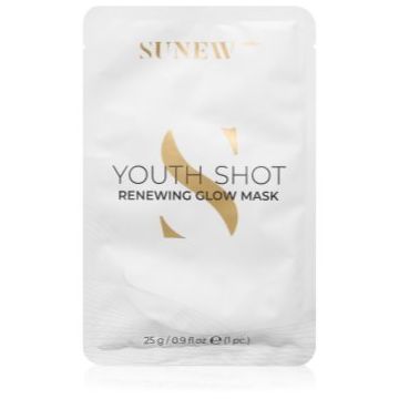 SUNEWMED+ Youth Shot Regenerating Glow Face Sheet Mask masca pentru celule pentru regenerare