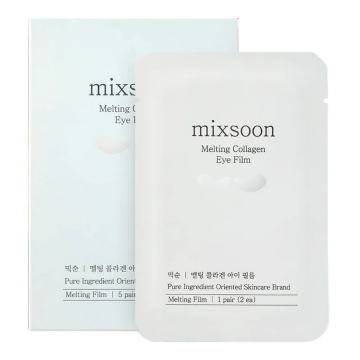 Tratament pentru zona ochilor Melting Collagen Eye Film, 5 perechi, Mixsoon