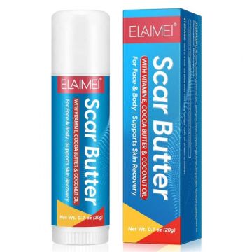Unt Reparator pentru Cicatrici cu Vitamina E si Cacao, 20 g