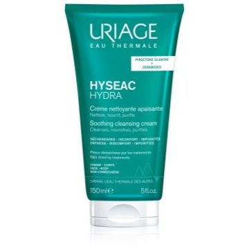 Uriage Hyseac Hydra Soothing Cleansing Cream crema de curatare cu efect de calmare pentru piele uscata si iritata in urma tratamentului antiacneic