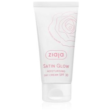 Ziaja Satin Glow Moisturising Day Cream crema de zi hidratanta SPF 30