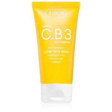 Ziaja Vitamin C.B3 Niacinamide masca pentru albirea tenului