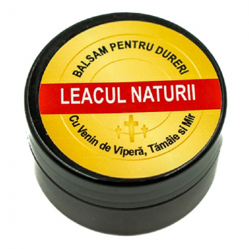 Balsam cu venin de vipera, tamaie si mir Leacul Naturii, 25 g, Viper Cosmetics