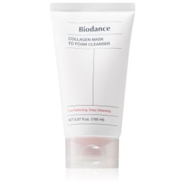 Biodance Collagen Mask To Foam Cleanser masca pentru curatare profunda cu colagen