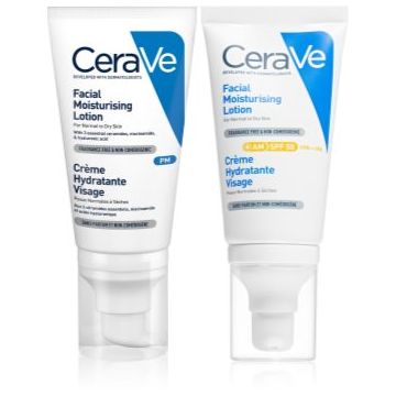 CeraVe Moisturizers Facial Moisturising Lotion set pentru hidratare intensa