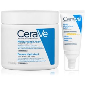 CeraVe Moisturizers set pentru hidratare intensa