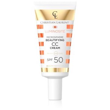Christian Laurent Beautifying CC Cream SPF 50 crema CC iluminatoare