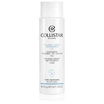 Collistar Cleansing Powder-to-cream face cremă de curățare