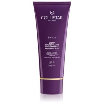 Collistar Unica Even Finish Redensifying Cream lift crema de fata pentru fermitate decolteul si bustul
