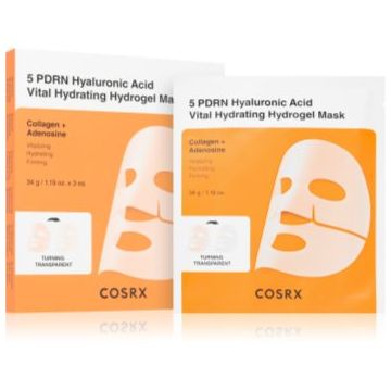 Cosrx 5 PDRN Hyaluronic Acid Vital Hydrating Hydrogel Mask mască intensă cu hidrogel pentru strălucirea și netezirea pielii