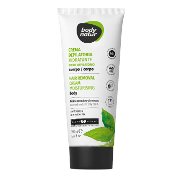 Crema depilatoare pentru piele normala, 200 ml, Body Natur