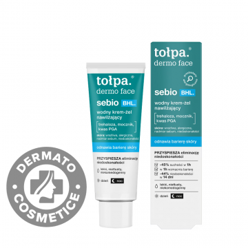 Crema hidratanta pentru ten gras si acneic Dermo Face Sebio, 40ml, Tołpa