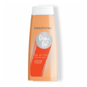 Gel de dus Glow&Go, 400ml, Gerovital