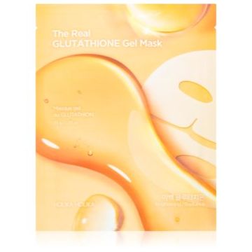 Holika Holika The Real Glutathione Gel Mask mască textilă iluminatoare cu textura de gel