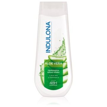Indulona Aloe Vera lapte de corp calmant cu aloe vera