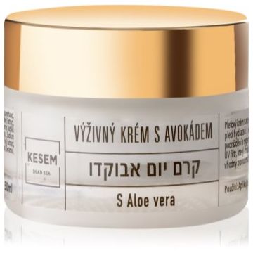 KESEM Nourishing Cream with Avocado and Aloe Vera crema de fata hranitoare cu avocado și aloe vera