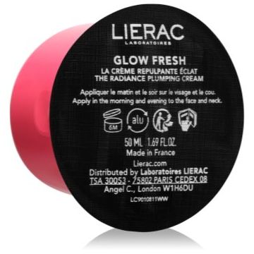 Lierac Glow Fresh The Radiance Plumping Cream crema de fata cu efect de fermitate
