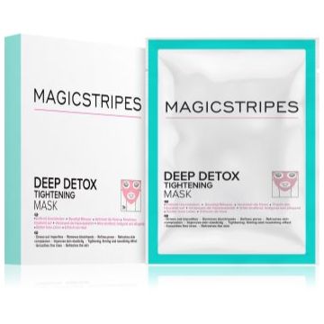 MAGICSTRIPES Deep Detox mască detoxifiantă cu efect de întărire