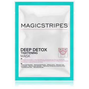 MAGICSTRIPES Deep Detox mască detoxifiantă cu efect de întărire