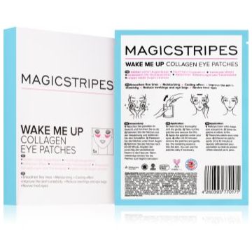 MAGICSTRIPES Wake Me Up Collagen Eye Patches Masca de colagen pentru ochi semne de oboseala