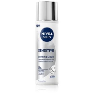 NIVEA MEN Sensitive fluid cu o consistenta usoara pentru netezirea pielii