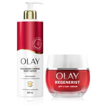 Olay Regenerist set corp si fata