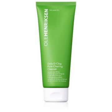 OLEHENRIKSEN Balance+ Daily D-Clog Pore-Clearing Cleanser gel de curățare cu acid salicilic