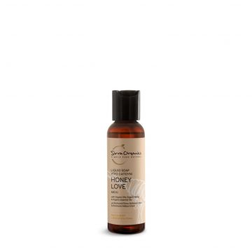 Sapun lichid cu miere Honey Love, 60ml, Sirra Organics