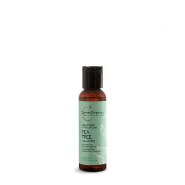 Sapun lichid Tea Tree, 60ml, Sirra Organics