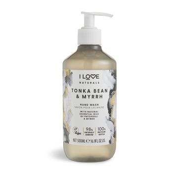 Sapun lichid Tonka Bean Myrrh Naturals, 500ml, I Love Cosmetics