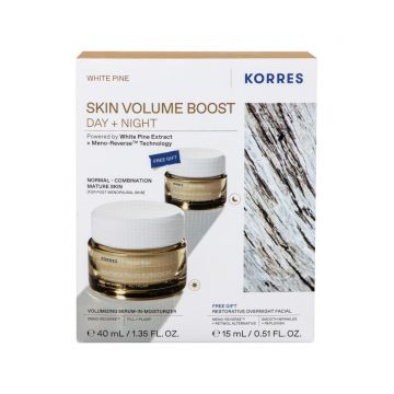 Set Crema de zi 40ml + Crema de noapte 15ml WhitePine, Korres