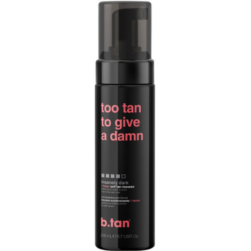 Spuma autobronzanta Insanely Dark Too Tan To Give A Damn, 200ml, B.Tan