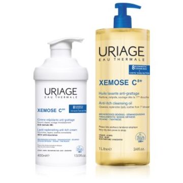 Uriage Xemose C8+ Comfort Set set pentru piele foarte sensibila sau cu dermatita atopica