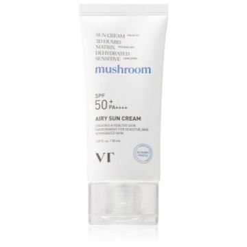 VT Cosmetics Mushroom Airy Sun Cream crema protectoare pentru fata cu efect de hidratare